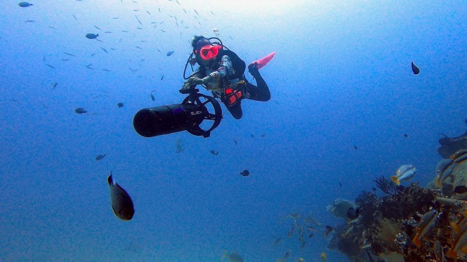 Diver Propulsion Vehicle (DPV) Course In Bohol | Sierra Madre Divers